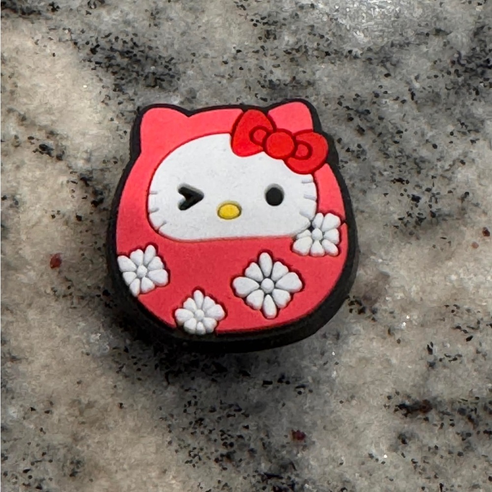 Hello kitty croc charm